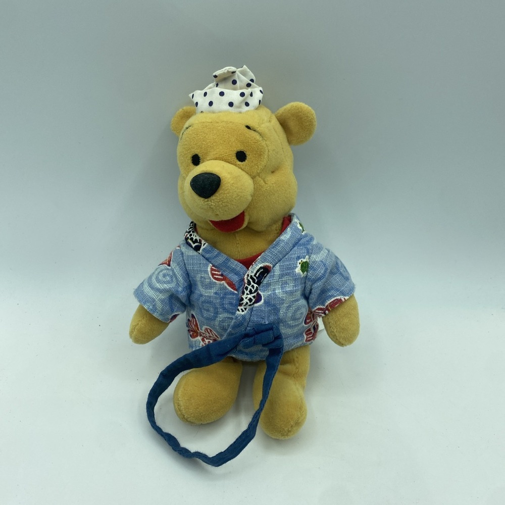 Disney Winnie the Pooh Plush Toy Japanese Kimono Yukata